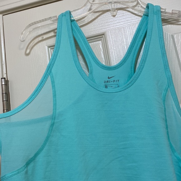 Nike Dri Fit teal tank top - Picture 8 of 8